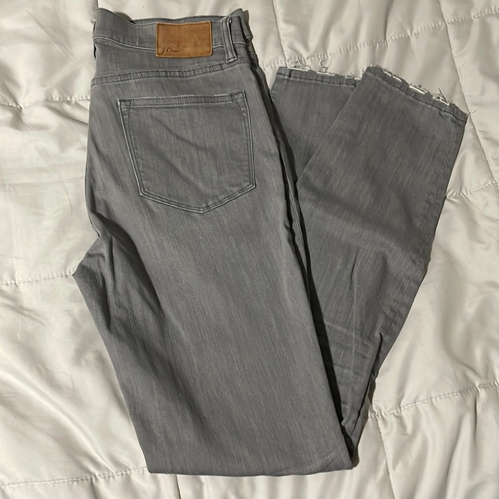 J.Crew Lookout High Rise Skinny Jeans - Gray - Waist 29